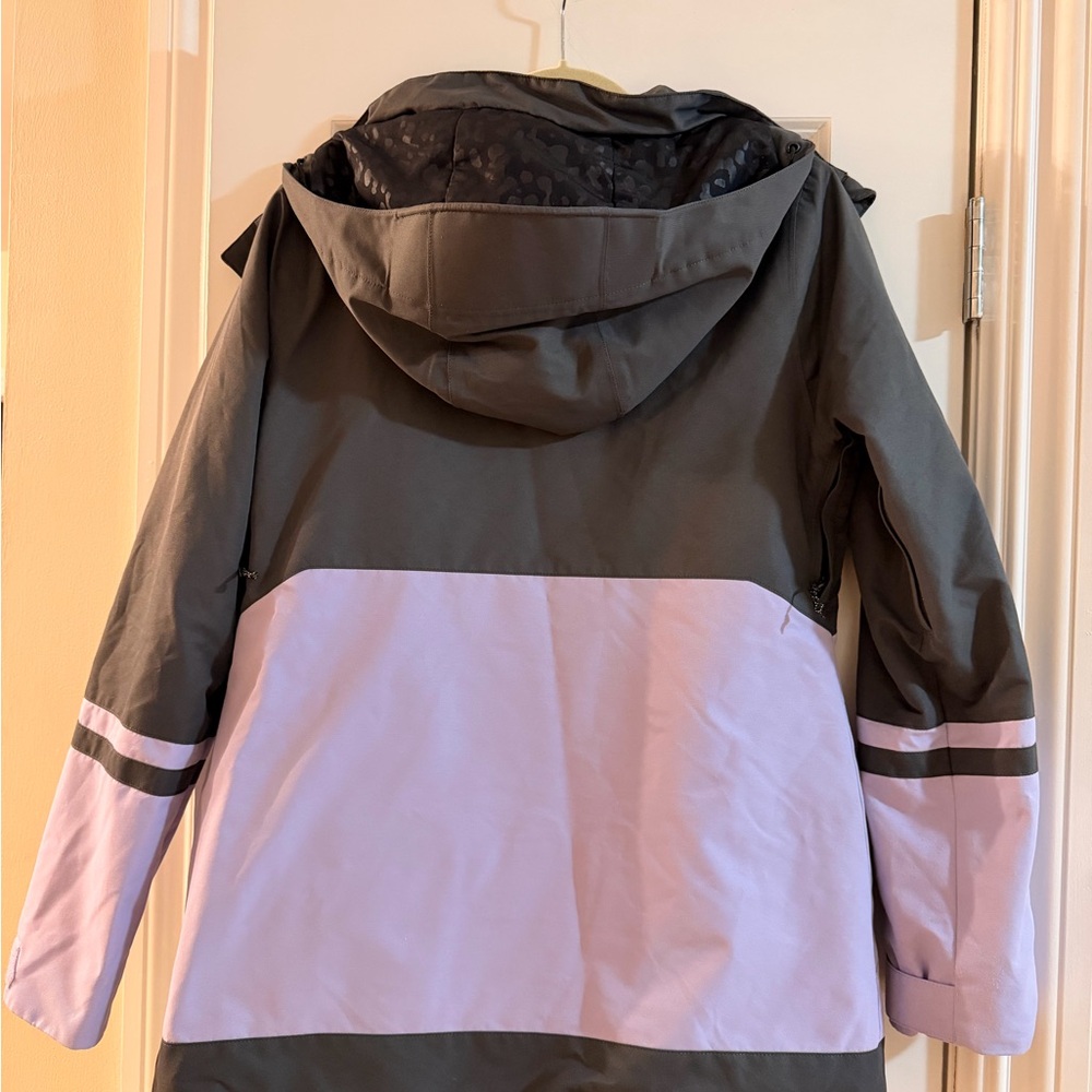 Volcom Lavender and Gray Snow Jacket - Picture 4 of 7